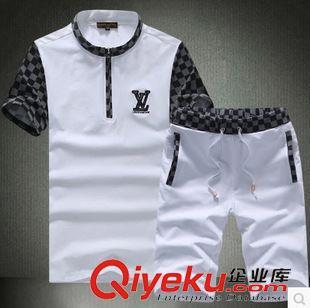 4.1夏裝上新 2015高端純色男士短袖T恤套裝，廠(chǎng)家直銷(xiāo)引爆批發(fā)代理市場(chǎng)